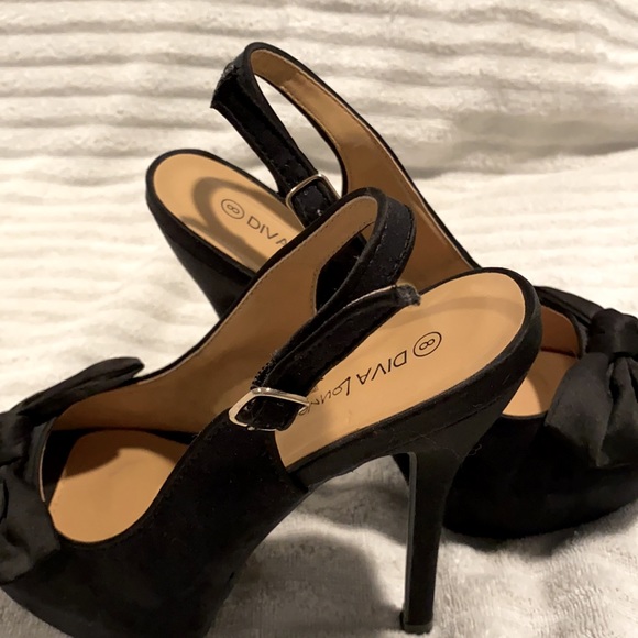 Stiletto peep toe heels - Picture 7 of 7